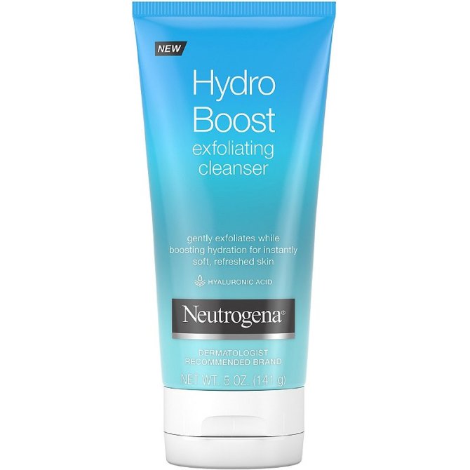 Neutrogena Hydro Boost Gentle Exfoliating Facial Cleanser