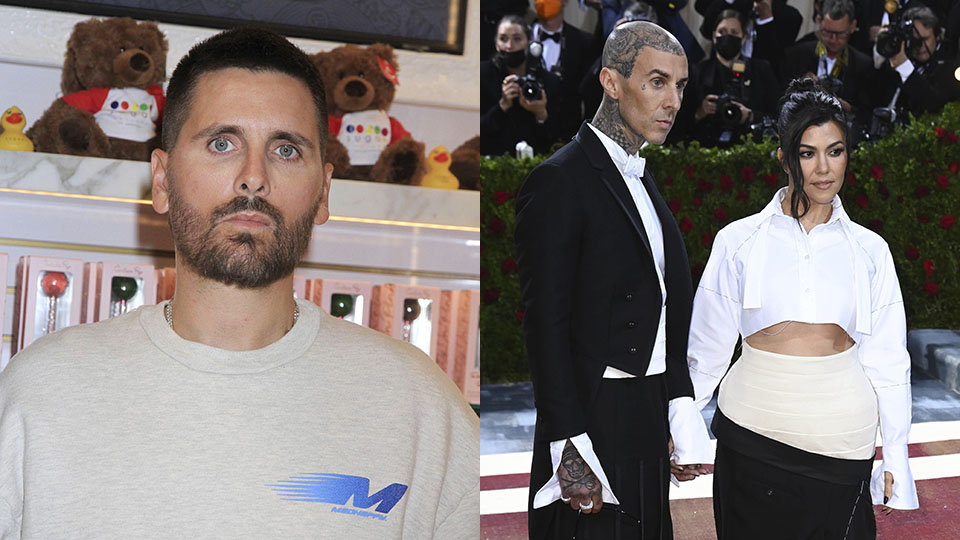 scott disick travis barker kourtney kardashian