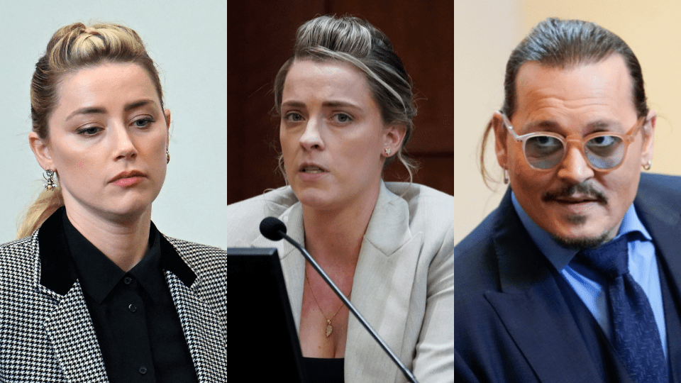 Amber Heard, Whitney Henriquez, Johnny Depp