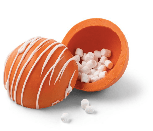 Pumpkin Spice Cocoa Bomb