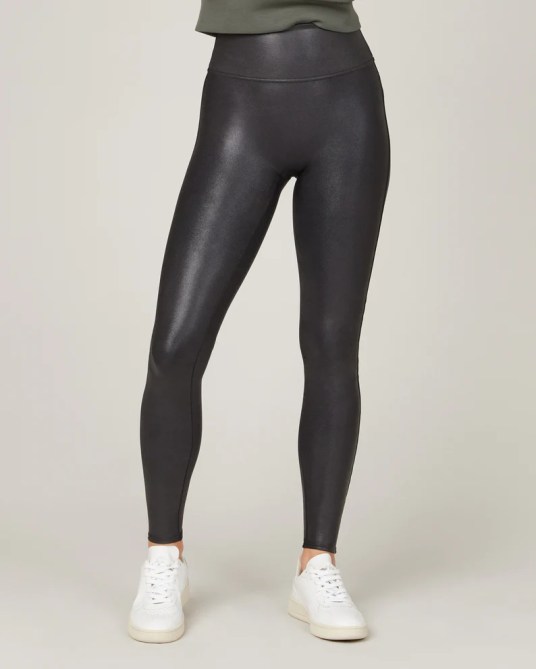 spanx faux leather leggings