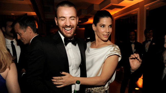 Chris Evans, Sandra Bullock
