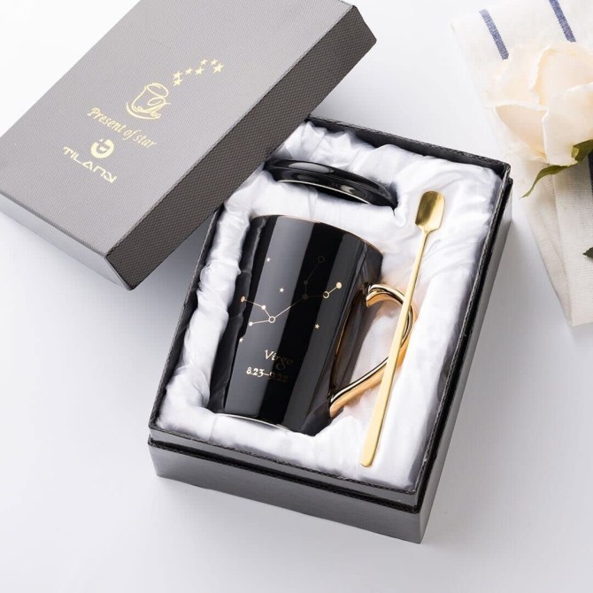 Tilany Zodiac Ceramic Coffee Mug Virgo Amazon