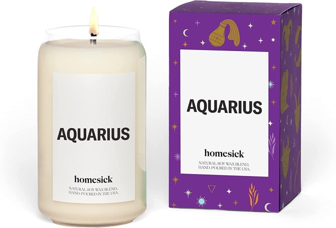 Homesick Aquarius Candle Amazon