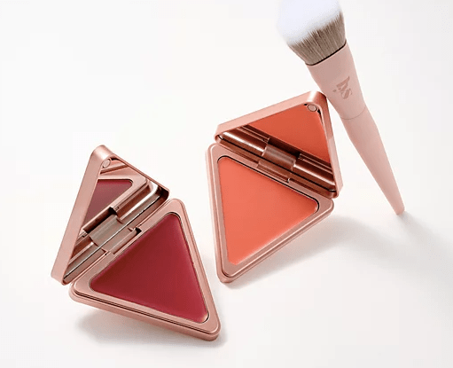 LYS Beauty Higher Standard Cream Blush Duo with Brush