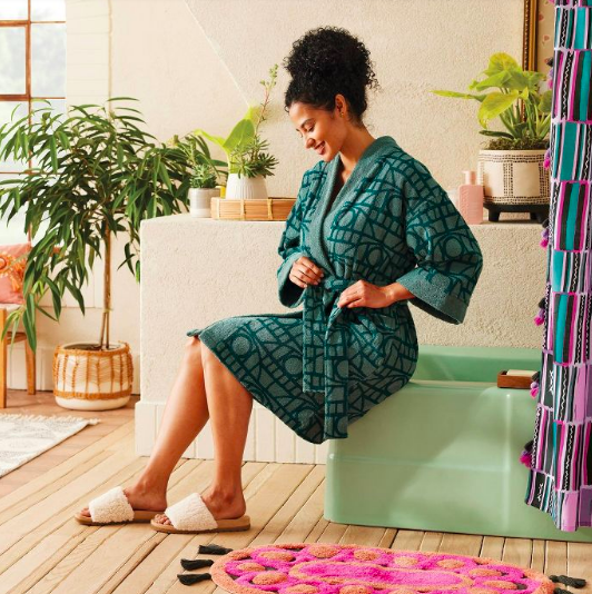 Bridges to Each Other Adult One Size Bath Robe