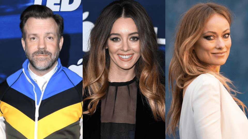 Jason Sudeikis, Keely Hazell, Olivia Wilde