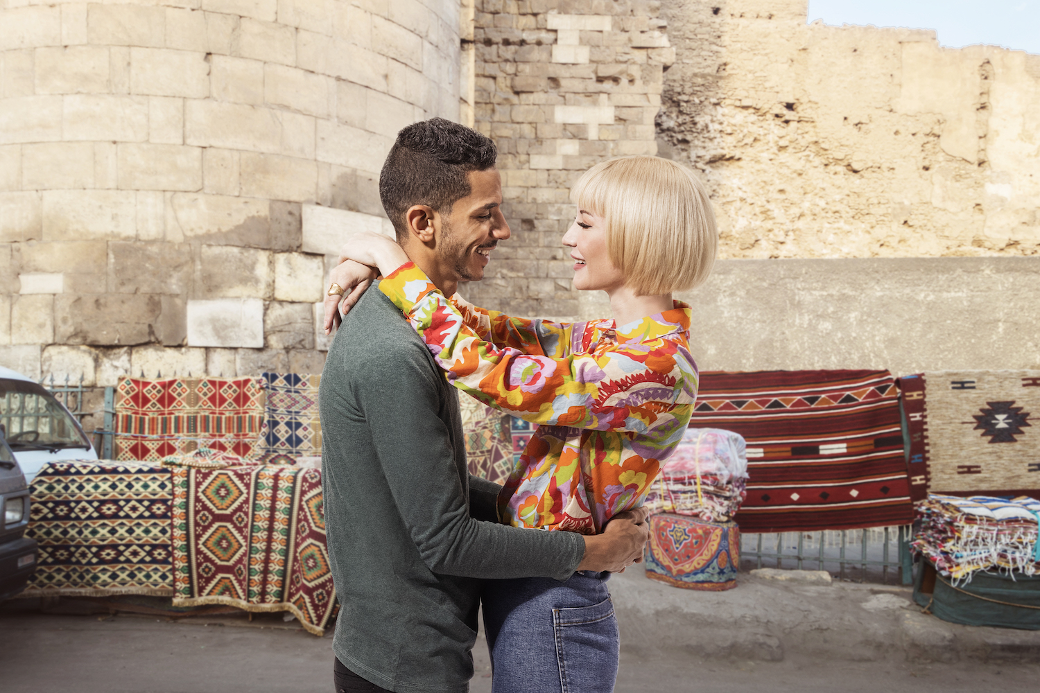 Nicole (California) and Mahmoud (Egypt)