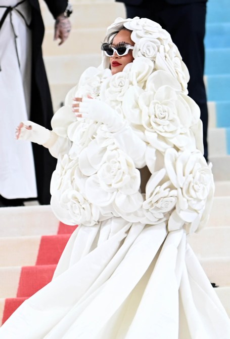 Rihanna at the 2023 Met Gala