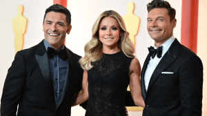 Mark Consuelos, Kelly Ripa, Ryan Seacrest