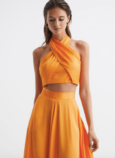 Ruby Cropped Halter Top