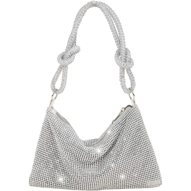Gimue Rhinestone Bag