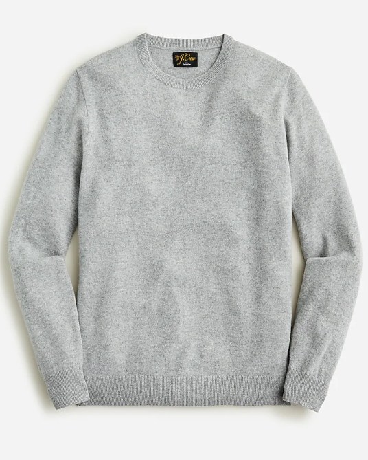 grey J.Crew sweater