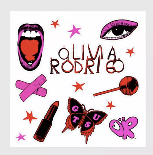 Olivia Rodrigo Stickers