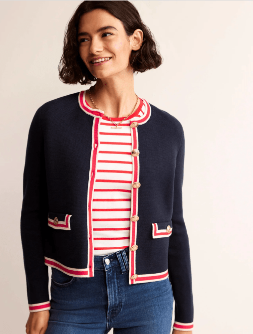 Holly Cropped Knitted Jacket