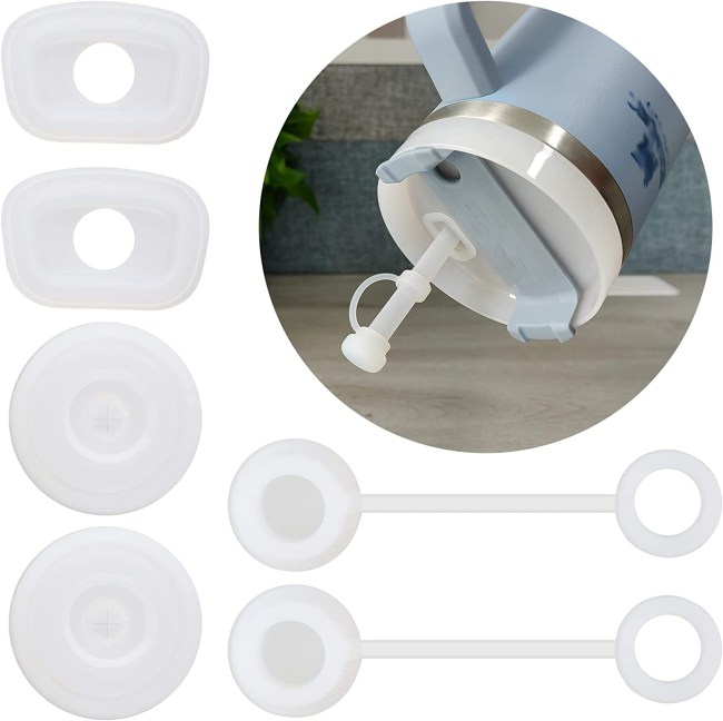 HOMDSG Silicone Spill Stopper Set of 3