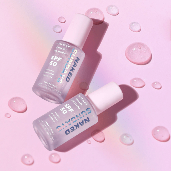 Naked Sundays SPF50 Clear Glow Radiant Sun Serum