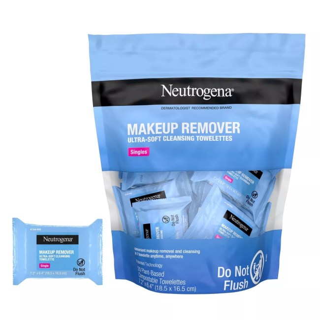 Neutrogena Facial Cleansing Makeup Remover Wipes