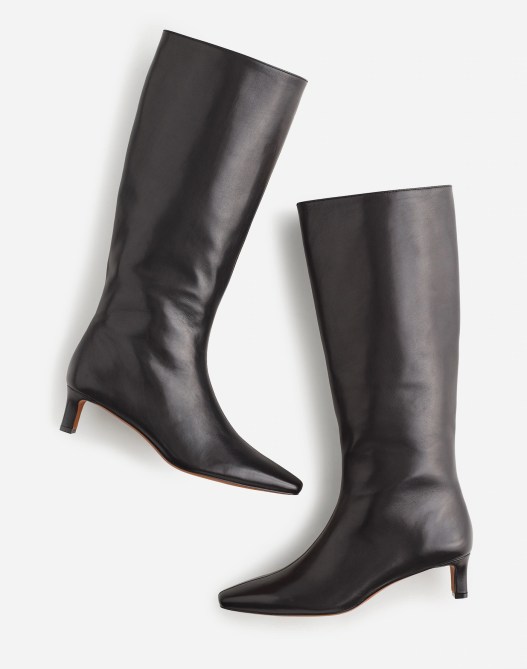 Madewell The Times Kitten-Heel Knee Boot