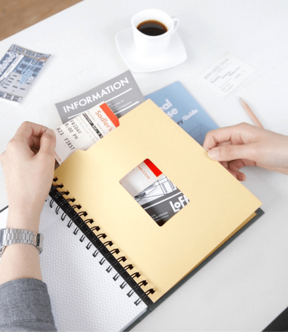 Ticket Album from Etsy