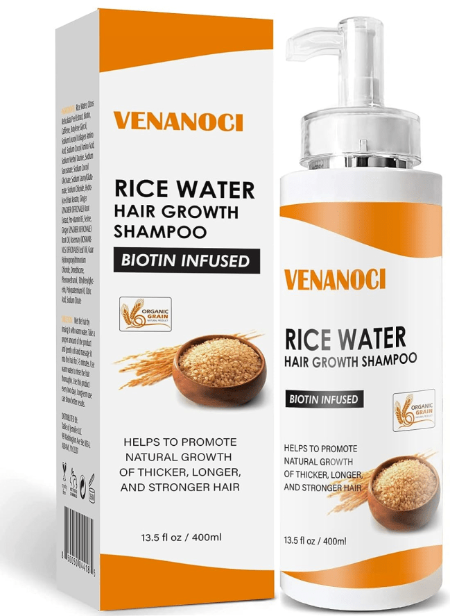 Venanoci Rice Water Hair Growth Shampoo