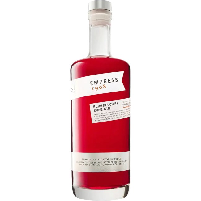 Empress 1908 Elderflower Rose Gin