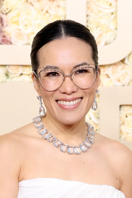 BEVERLY HILLS, CALIFORNIA - JANUARY 07: Ali Wong attends the 81st Annual Golden Globe Awards at The Beverly Hilton on January 07, 2024 in Beverly Hills, California. (Photo by Monica Schipper/GA/The Hollywood Reporter via Getty Images)