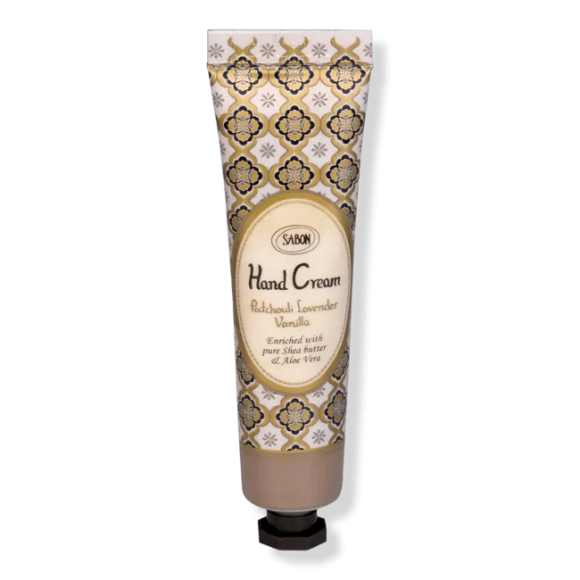 SABON
Patchouli Lavender Vanilla Hand Cream