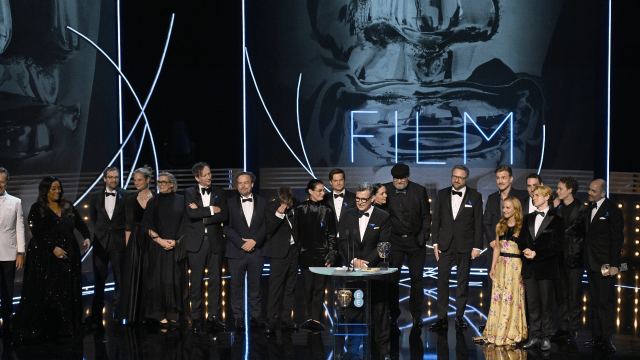 Best Film Award for 'All Quiet on the Western Front' during the 2023 EE British Academy Film Awards