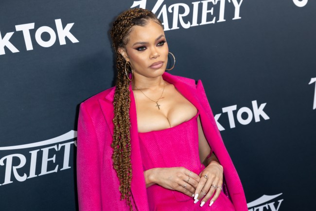 Andra Day Net Worth. Andra Day in a pink dress and blazer attends Variety's 2024 GRAMMY Celebration at Mes Amis on February 1, 2024 in Los Angeles, California
