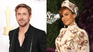 Who did the Barbie actor walk the Oscars red carpet with?