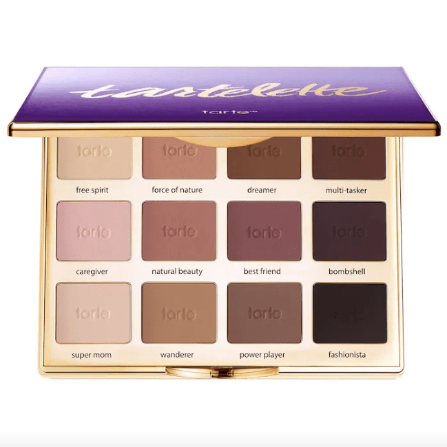 Tartelette Amazonian Clay Matte Eyeshadow Palette: matte neutral shadows.