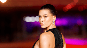 Hailey Bieber attends the Academy Museum of Motion Pictures 3rd Annual Gala Presented by Rolex at Academy Museum of Motion Pictures on December 03, 2023 in Los Angeles, California.