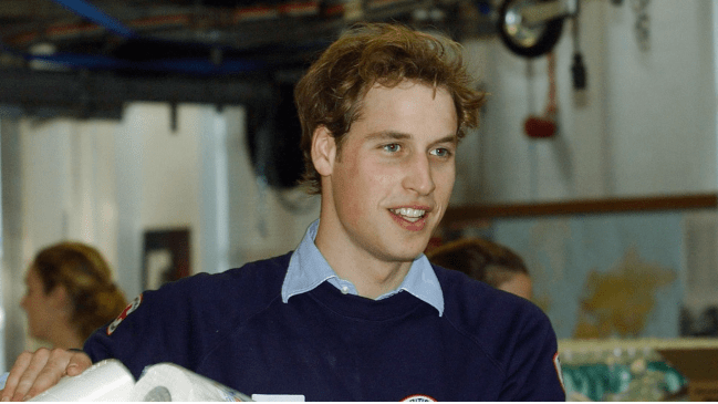 January 7, 2005: Prince William volunteers for tsunami aid