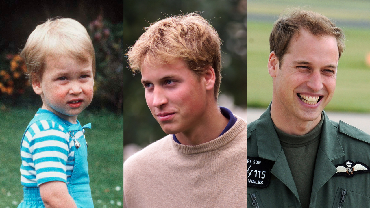 Prince William photos throughout the years
