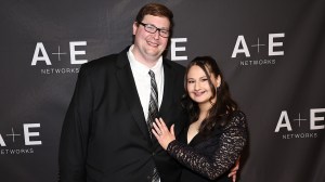 Ryan Anderson and Gypsy Rose Blanchard attend "The Prison Confessions Of Gypsy Rose Blanchard" Red Carpet Event on January 05, 2024 in New York City.