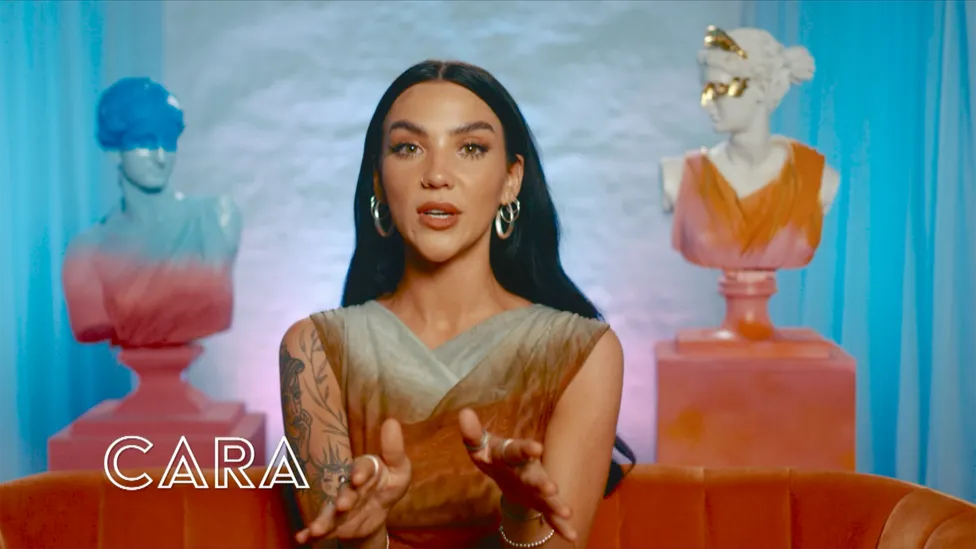 Cara on I Kissed a Girl on BBC Three.