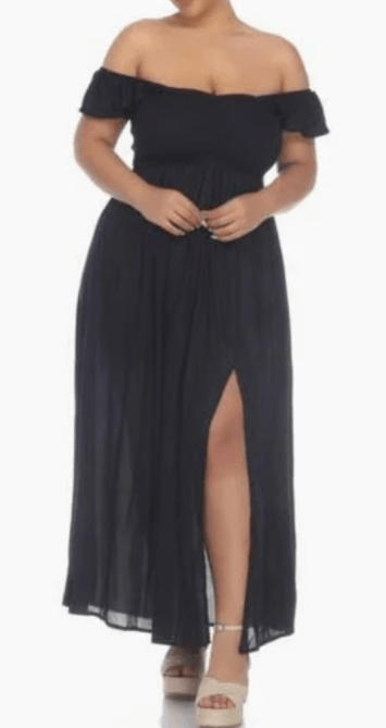 Plus size maxi dresses.