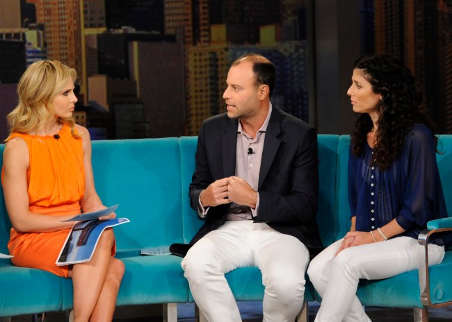 Noel & Amanda Biderman of the controversial infidelity website, “Ashley Madison.”  "The View" airs Monday-Friday (11:00 am-12:00 pm, ET) on the Walt Disney Television via Getty Images Television Network.