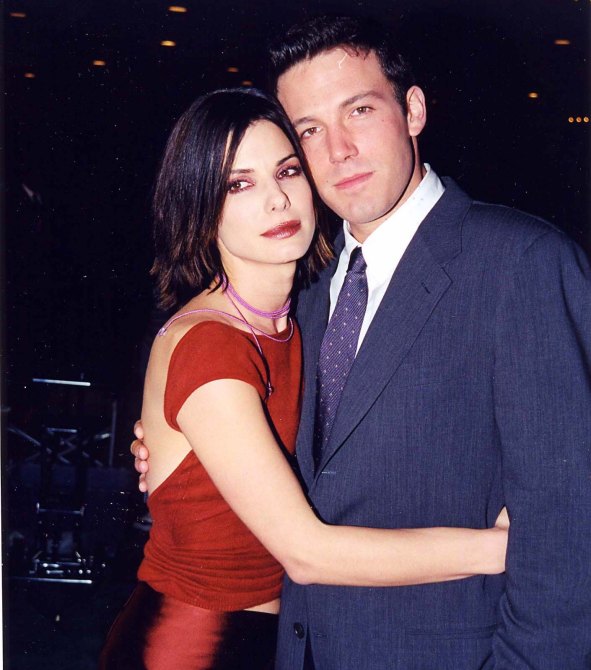 Sandra Bullock & Ben Affleck during "Forces of Nature" Premiere in Los Angeles, California, United States.