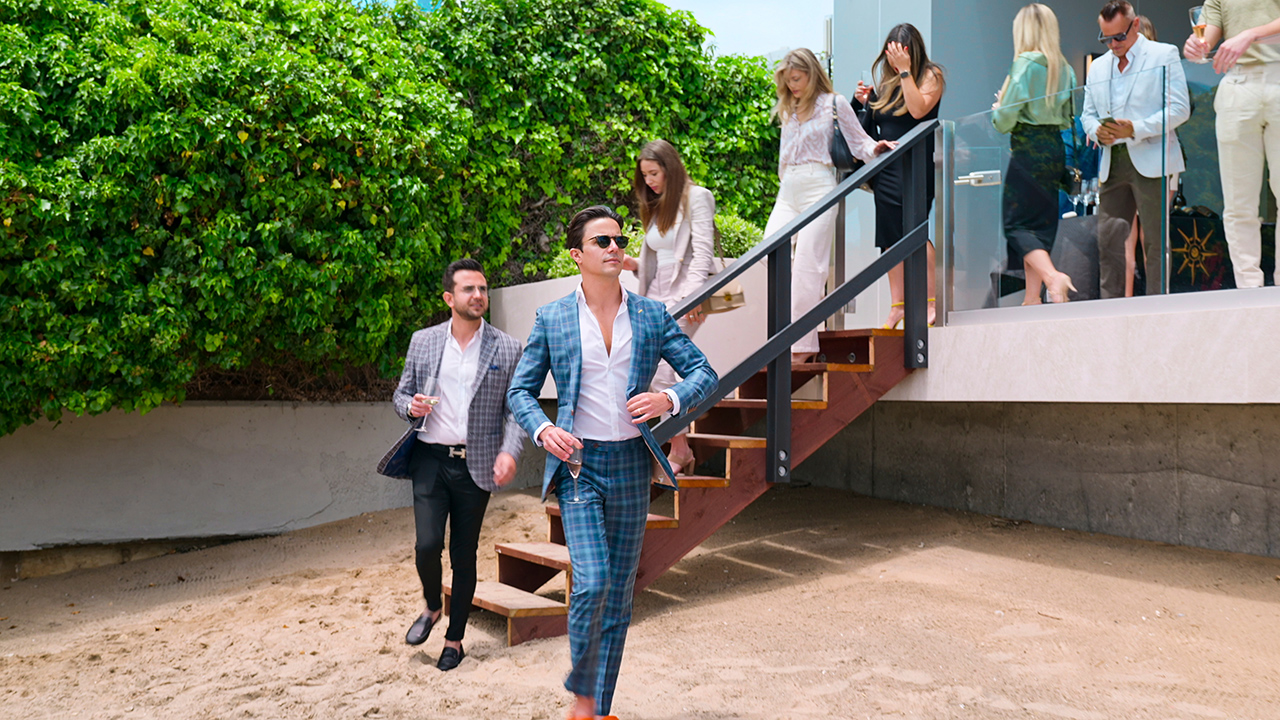 Selling the OC. Gio Helou in episode 301 of Selling the OC.