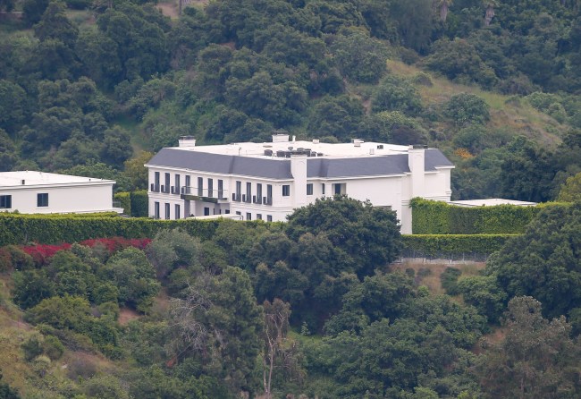 Reported new home of Ben Affleck and Jennifer Lopez in Beverly Hills is seen on June 07, 2023 in Los Angeles, California.