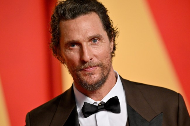 Matthew McConaughey attends the 2024 Vanity Fair Oscar Party Hosted By Radhika Jones at Wallis Annenberg Center for the Performing Arts on March 10, 2024 in Beverly Hills, California.