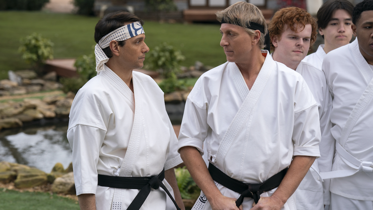 Daniel and Johnny in Cobra Kai