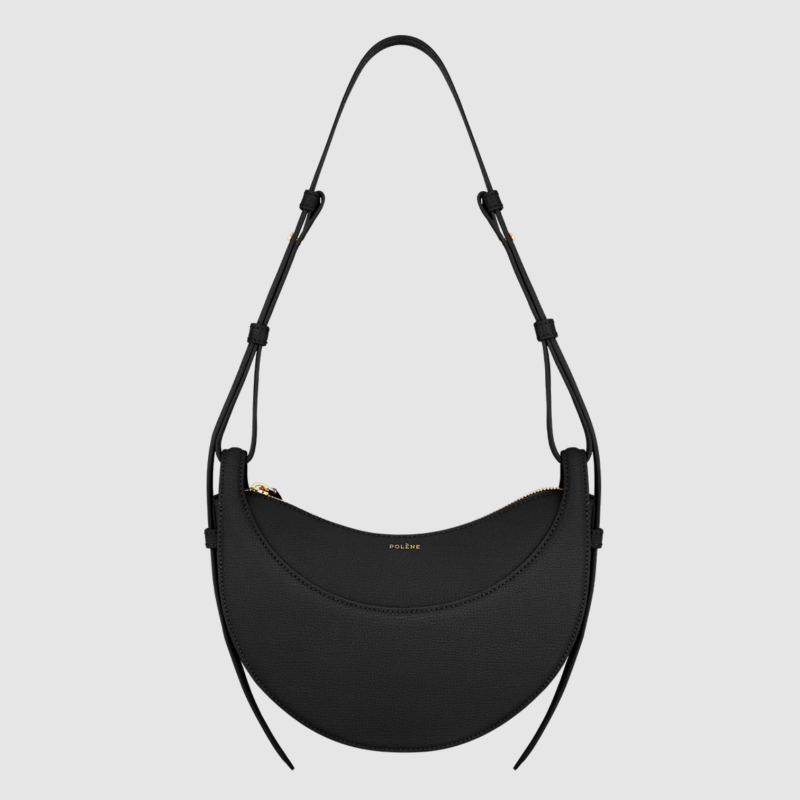 Black Polène Numéro Dix Crossbody Bag