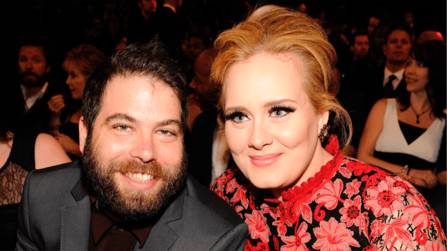 Adele and Simon Konecki