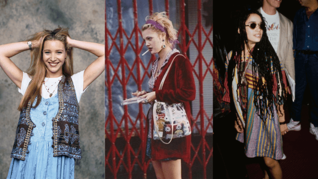 Lisa Kudrow, Drew Barrymore, and Lisa Bonet