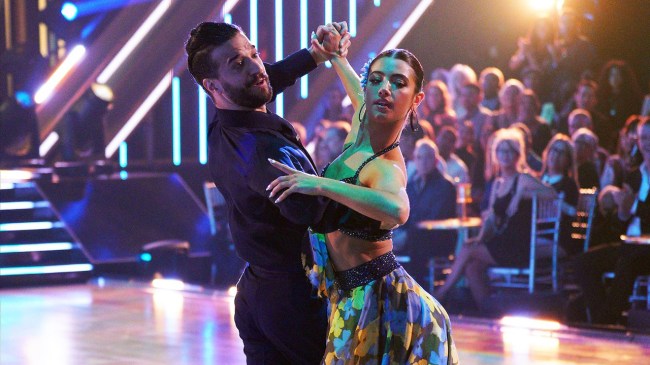 DANCING WITH THE STARS, from left: Mark Ballas, Charli D'Amelio, 'Elvis Night', (Season 31, ep. 3102, aired Sept. 26, 2022)