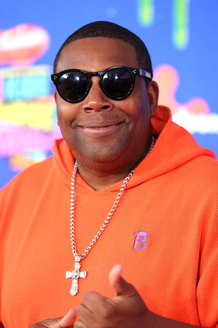 SANTA MONICA, CALIFORNIA - JULY 13: Kenan Thompson attends Nickelodeon Kids' Choice Awards 2024 at Barker Hangar on July 13, 2024 in Santa Monica, California.