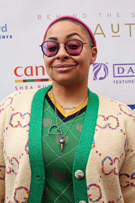 NEW YORK, NEW YORK - MAY 05: Raven-Symoné attends the Behind The Scenes Beauty Anniversary Brunch at Harbor New York City on May 05, 2024 in New York City.